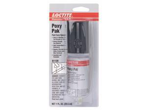 Loctite Epoxy Adhesive, Syringe, 1.00 oz., Clear, 8 min. Work Life 1324007 Loctite Epoxy Adhesive, Syringe, 1.00 oz., Clear, 8 min. Work Life 1324007