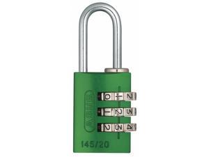 Abus Combination Padlock, Resettable Side-Dial Location, 7/8" Shackle Height