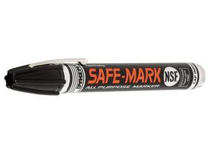 DYKEM 40907 Permanent Industrial Marker, Medium Bullet Tip, Black DYKEM 40907 Permanent Industrial Marker, Medium Bullet Tip, Black