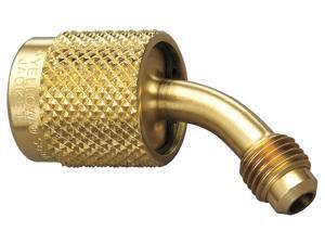 YELLOW JACKET 19208 Quick Coupler,Low Loss,1/4 In MxF,45 Deg YELLOW JACKET 19208 Quick Coupler,Low Loss,1/4 In MxF,45 Deg