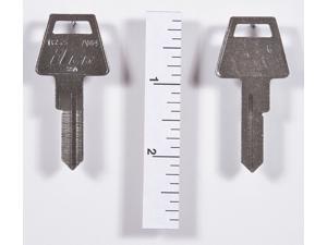 KABA ILCO Nickel Silver Key Blank,NS,1A1J1,Best,PK50 