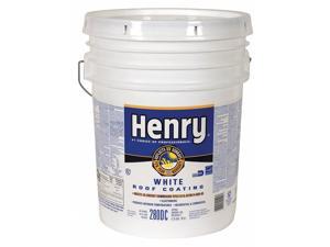 HENRY HE280DC073 Protective Roof Coating, 4.75 gal, Pail, White HENRY HE280DC073 Protective Roof Coating, 4.75 gal, Pail, White