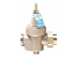 WATTS REGULATOR 1" LFN55BM1-U Water Pressure Reducing Valve,4-7/8 in.L WATTS REGULATOR 1" LFN55BM1-U Water Pressure Reducing Valve,4-7/8 in.L