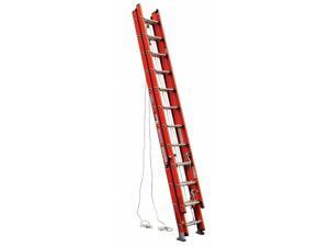 WERNER D6232-3 32 ft Fiberglass Extension Ladder, 300 lb Load Capacity WERNER D6232-3 32 ft Fiberglass Extension Ladder, 300 lb Load Capacity