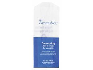 Hospeco Sanitary Napkin Disposal Bag White Paper NEC-500 Hospeco Sanitary Napkin Disposal Bag White Paper NEC-500