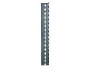 EDSAL RLU84 Shelving Post,Steel,Gray,2 In. W,1 In. D EDSAL RLU84 Shelving Post,Steel,Gray,2 In. W,1 In. D