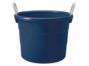 ZORO SELECT 0402GRRB.08 Storage Tub w/ Rope Handles, 18 Gal, Navy ZORO SELECT 0402GRRB.08 Storage Tub w/ Rope Handles, 18 Gal, Navy