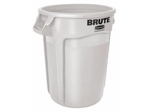 Rubbermaid BRUTE® 32 gal. Round Open Top Utility Trash Can, 27-3/4"H, White Rubbermaid BRUTE® 32 gal. Round Open Top Utility Trash Can, 27-3/4"H, White
