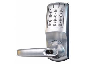 CODELOCKS CL5210IC-BS Electronic Key Lock,Brushed Steel CODELOCKS CL5210IC-BS Electronic Key Lock,Brushed Steel