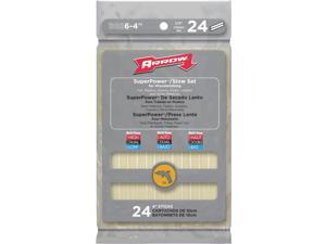 Arrow Fastener BSS6-4 Slow Set Glue Stix-4" SLOW GLUE STICKS Arrow Fastener BSS6-4 Slow Set Glue Stix-4" SLOW GLUE STICKS