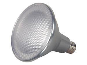 Satco 75W Equivalent Warm White PAR38 Medium Dimmable LED Floodlight Light Bulb Satco 75W Equivalent Warm White PAR38 Medium Dimmable LED Floodlight Light Bulb