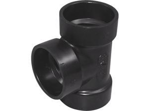 Charlotte Pipe 3 In. Hub x Hub x Hub ABS Waste & Vent Tee ABS 00441 1000HA Charlotte Pipe 3 In. Hub x Hub x Hub ABS Waste & Vent Tee ABS 00441 1000HA