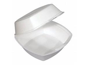 PACTIV YTH100800000 Sandwich Container,6" W,White,PK500 PACTIV YTH100800000 Sandwich Container,6" W,White,PK500