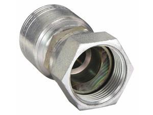 Fitting, Straight, 1/4 In Hose, 7/16-20 JIC Fitting, Straight, 1/4 In Hose, 7/16-20 JIC
