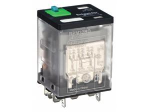 SCHNEIDER ELECTRIC RPM32BD Plug In Relay,11 Pins,Square,24VDC SCHNEIDER ELECTRIC RPM32BD Plug In Relay,11 Pins,Square,24VDC