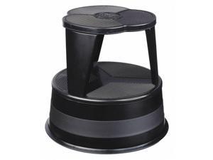 Cramer Round Office Stool Black Stainless Steel Steel 1001-92 Cramer Round Office Stool Black Stainless Steel Steel 1001-92