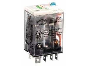 SCHNEIDER ELECTRIC RPM22JD General Purpose Relay, 12V DC Coil Volts,  Square, 8 