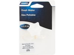 Camco Male Hose Plug with Lanyard 22103 Camco Male Hose Plug with Lanyard 22103