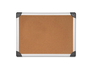 Lorell Cork Board 8'x4' Aluminum Silver/Brown 19194 Lorell Cork Board 8'x4' Aluminum Silver/Brown 19194