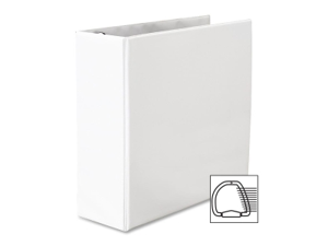 Avery 4" Heavy-Duty View Binder, Slant Rings, White, 700 Sheets Avery 4" Heavy-Duty View Binder, Slant Rings, White, 700 Sheets