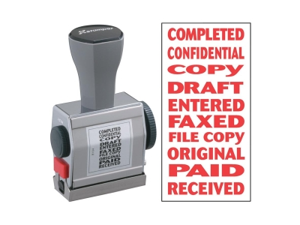 Xstamper Rubber Stamp 1 EA/BX Xstamper Rubber Stamp 1 EA/BX