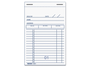 Rediform Sales Receipt Book 10 EA/PK Rediform Sales Receipt Book 10 EA/PK