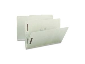 Nature Saver SP17234 Pressboard Fastener Folder - 8.50" Width x 14" Length Sheet Size - 1" Expansion - 2 Fastener - 2" Folder Fastener Capacity - Gray/Green - 25 / Box, 1 Box Nature Saver SP17234 Pressboard Fastener Folder - 8.50" Width x 14" Length Sheet Size - 1" Expansion - 2 Fastener - 2" Folder Fastener Capacity - Gray/Green - 25 / Box, 1 Box