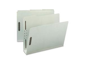 Nature Saver SP17218 Pressboard Fastener Folder - 8.50" Width x 11" Length Sheet Size - 3" Expansion - 2 Fastener - 2" Folder Fastener Capacity - Gray/Green - 25 / Box, 1 Box Nature Saver SP17218 Pressboard Fastener Folder - 8.50" Width x 11" Length Sheet Size - 3" Expansion - 2 Fastener - 2" Folder Fastener Capacity - Gray/Green - 25 / Box, 1 Box