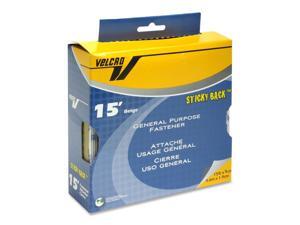 Velcro Sticky-Back Hook and Loop Fastener Tape with Dispenser 3/4 x 15 ft. Roll Velcro Sticky-Back Hook and Loop Fastener Tape with Dispenser 3/4 x 15 ft. Roll