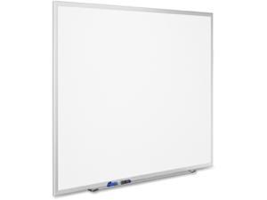 Quartet Classic Series Melamine Whiteboard 96 x 48 Silver Aluminum Frame S538 Quartet Classic Series Melamine Whiteboard 96 x 48 Silver Aluminum Frame S538