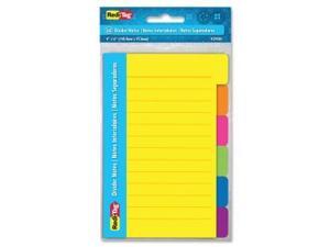 Redi-Tag 4x6 Sticky Ruled Divider Notes - 72 PK/CT Redi-Tag 4x6 Sticky Ruled Divider Notes - 72 PK/CT