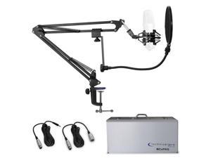 New Technical Pro Condenser Microphone Accessory Starter Package For Recording (Just add Mic)