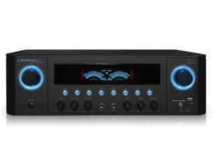 New Technical Pro 1000W Professional Audio Receiver with USB/SD Card Input, MP3 (AUX), 2 Mic Inputs, IPod/ IPhone Compatible, Recorder, & Wireless Remote New Technical Pro 1000W Professional Audio Receiver with USB/SD Card Input, MP3 (AUX), 2 Mic Inputs, IPod/ IPhone Compatible, Recorder, & Wireless Remote