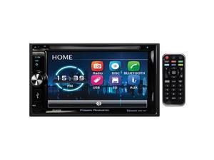 Power Acoustik 6.2" Double Din Receiver with Bluetooth & Detachable Faceplate with Padded Carry Case Power Acoustik 6.2" Double Din Receiver with Bluetooth & Detachable Faceplate with Padded Carry Case