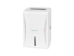 SereneLife PDUMID35 Compact Electronic Dehumidifier, Digital Mini Moisture Control White