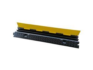 Pyle PCBLCO103 Cable Protector Cover Ramp - Cord/Wire Safety Concealment Track with Flip-Open Access Lid (Dual Channel Style) Pyle PCBLCO103 Cable Protector Cover Ramp - Cord/Wire Safety Concealment Track with Flip-Open Access Lid (Dual Channel Style)
