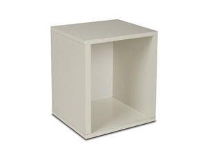 Way Basics 15.5"H x 13.4"W Modular Storage Cube Plus Modern Eco Organizer, White - Lifetime Guarantee Way Basics 15.5"H x 13.4"W Modular Storage Cube Plus Modern Eco Organizer, White - Lifetime Guarantee