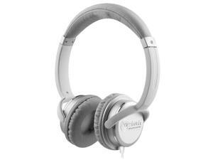 NoiseHush NX26-11853 3.5mm Stereo Headphones - White/Silver NoiseHush NX26-11853 3.5mm Stereo Headphones - White/Silver