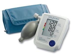 LifeSource UA-705VL Advanced Manual Inflate Blood Pressure Monitor with Large...