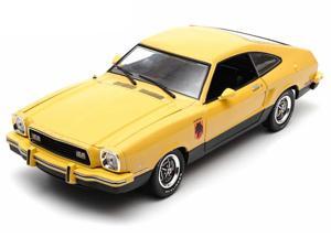 1976 Ford Mustang II Stallion 1/18 Yellow / Black 1976 Ford Mustang II Stallion 1/18 Yellow / Black
