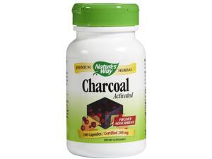 Activated Charcoal - Nature's Way - 100 - Capsule Activated Charcoal - Nature's Way - 100 - Capsule