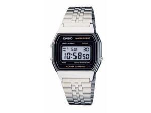 Casio A158W-1 Mens Digital Stainless Steel Watch