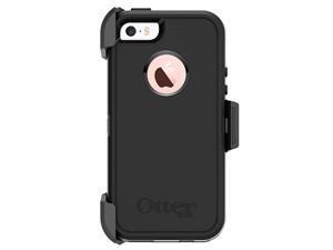Black Otterbox Defender Series Case +Belt Holster for iPhone 5 5S for Touch ID Black Otterbox Defender Series Case +Belt Holster for iPhone 5 5S for Touch ID