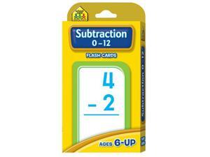 Subtraction 0-12 Flash Cards Subtraction 0-12 Flash Cards