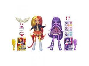 My Little Pony Equestria Girls Sunset Shimmer and Twilight Sparkle Figures My Little Pony Equestria Girls Sunset Shimmer and Twilight Sparkle Figures