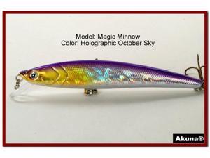 Akuna Magic Minnow 4.3" Topwater Fishing Lure Akuna Magic Minnow 4.3" Topwater Fishing Lure