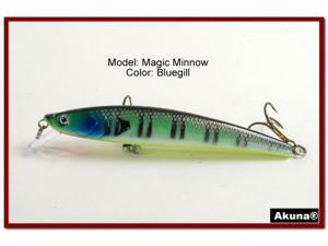 Akuna Magic Minnow 4.3" Topwater Fishing Lure Akuna Magic Minnow 4.3" Topwater Fishing Lure