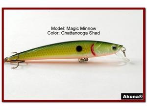 Akuna Magic Minnow 4.3" Topwater Fishing Lure Akuna Magic Minnow 4.3" Topwater Fishing Lure