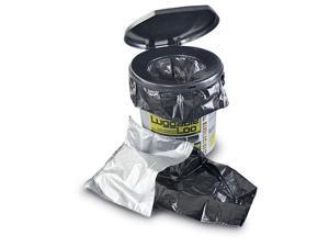 Reliance Luggable Loo Portable Toilet in Gray 9853-03 Reliance Luggable Loo Portable Toilet in Gray 9853-03