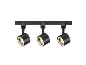 Nuvo TK404 Round Black 3 Light LED Track Kit - 36 watts - Soft White Nuvo TK404 Round Black 3 Light LED Track Kit - 36 watts - Soft White
